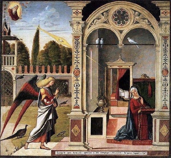 Vittore Carpaccio The Annunciation France oil painting art